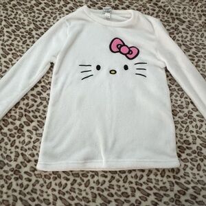 Hello Kitty White and Pink Long Sleeve Top